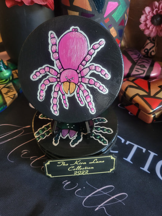 Hand Painted Coasters - Spiders